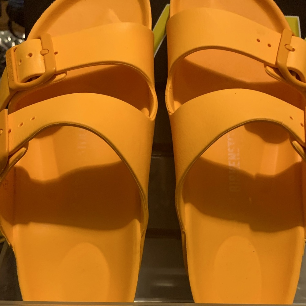 Orange Birkenstock Essentials Unisex Sandal